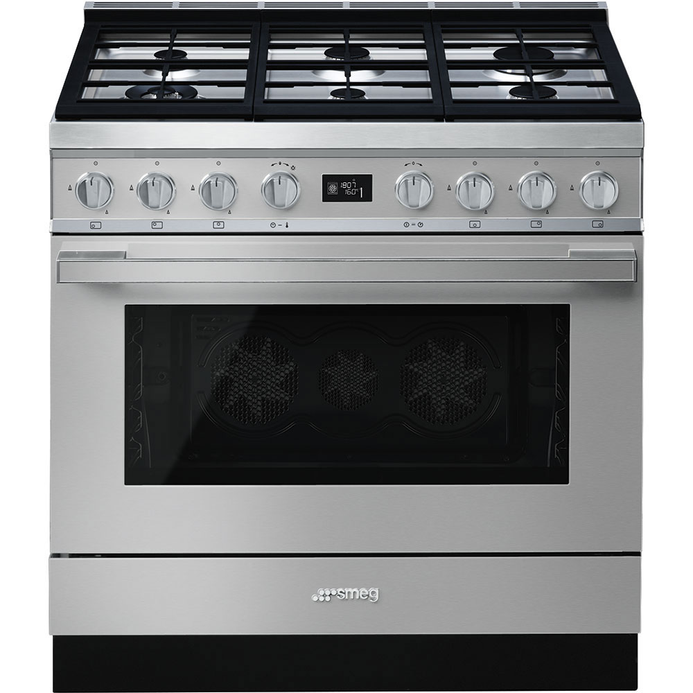 Отдельностоящий варочный центр SMEG CPF9GPX Portofino