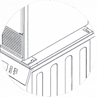 Монтажный комплект для установки в колонну, для T 40.0 R Kuppersbusch 51146